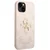 Guess zaščitni ovitek Big Metal Logo 4G Pink Hard Case, Iphone 14 Pro