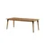 Venture Design Jedilna miza Julian 75x210x100 cm naravna