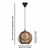OPVIQ Visilica Sphere Bamboo