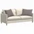 Jastučići za sofu 2 pcs Sivo-smeđa 70 x 50 cm tkanina