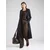 VERO MODA Majica VMAVA temno rjava