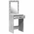 Toaletni stol Betonski sivi 50 x 41 x 135 cm Konstruirano drvo
