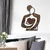 Wallity Zidna dekoracija Rusty Hug, 70x52 cm, 1.5 mm, Braon