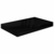 Plutajuće zidne police 2 kom sjajne crne 40 x 23 x 3,8 cm MDF
