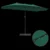 Vrtni suncobran Zelena 385 x 209 x 244 cm Poliester
