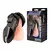 Blueline Acrylic See-Thru Chastity Cage Black