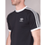 adidas  Majice kratkih rukava 3 STRIPES TEE  Crna