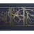 Wallity Zidna dekoracija Floral Line Art - APT529 v2, 46 x 69 cm, Gold