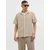 JACK & JONES Srajca JORSUMMER LUKE pesek/brokat