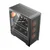 darkFlash Računalniško ohišje DARKFLASH AIRNOVA + 3 ventilatorji (črno)
