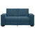 Vidaxl Dvosed moder 160x78x84 cm žamet