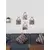 Home Gallery Vintage lavanda Set od 4 panela 18cm