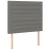 shumee Box spring postelja z vzmetnico temno siva 80x200 cm blago