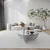 Hanah Home Lily Sto za dnevnu sobu, Bela