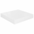 Plutajuće zidne police 2 kom sjajne bijele 23x23,5x3,8 cm MDF