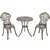 Costway 3-delni bistro set iz litega aluminija