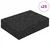 Gumenasti granulatni vanjski pod 25 pcs Crna 9 x 6 x 2 cm Guma