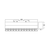 Braytron Magnetna linearna svetiljka BRY-WSL250-12W-48VDC-3U1-CRNA