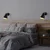 Opviq Zidna lampa Spotkafasi-13793, 16x26x17cm, IP20, Crna
