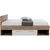 Krevet Box 120 120/200 cm , bela, hrast artisan