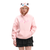 Cropp - Ljubičasta dukserica s kapuljačom Pokémon Jigglypuff - pastelno pink