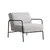 Atelier del Sofa Fotelja Eti 90x75x70cm Siva