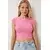Happiness Istanbul Ženska bluza Mx00194, Roze