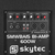 Skytec 2.1 Aktivni PA DJ Set s Bi-Amp Subwoofer, par 10 zvoč. & Stojala