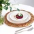 Northix Porcelanski desertni krožnik, bel, premer 20 cm