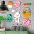 EAS014 multicolor dekorativna MDF slika