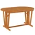 Vidaxl Vrtna miza 200x100x75 cm trden les evkaliptusa