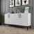 Hanah Home Komoda Kiev 160 160x78x35cm Bela