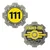 Fallout kolekcionarski novčić vrata skloništa Vault 111, 38 mm