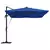 Suncobran Azurnoplava 352 x 251 x 265 cm Poliester i aluminij