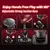SuperLove Thrusting & Vibrating Sex Machine with Suction Cup & Attachments & Remote Black