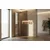 Stena za prhanje Rea Flexi Brown/Brush Copper 100