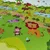 Duck&Bear Premijum Tepih od pene sa dva lica Zoo, 120x180x1 cm