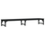 Stalak za monitor crni 105 x 23 x 15,5 cm od konstruiranog drva