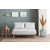ATELIER DEL SOFA Dvosed Folde 2 Seater Teddy Fabric Cream