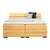 Boxspring Krevet Sevilla 160/200 cm , senf žuta