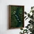 WallXpert uramljena MDF slika NAL132-70, jato belih čaplji iznad reke kroz zelenu travu, 50 x 70 cm