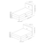 HANAH HOME Bračni krevet Motya 140 x 200 Light Grey