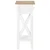 280057  Side Table White 27x27x65,5 cm Wood