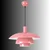 Opviq luster Layer-20302-C, 1 × E27, roze