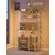 Songmics Kuhinjska polica 40x90x165.5 cm rjava
