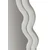 Hanah Home Podno ogledalo Mia, 65 cm x 170 cm, Krem