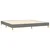 Vidaxl Box spring postelja z vzmetnico temno siva 200x200 cm blago