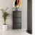 HANAH HOME Ormar za cipele Locking 3 Piece Metal Anthracite