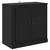 Komode 3 pcs Crni hrast 210 x 35,5 x 67,5 cm Konstruirano drvo