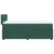 Vidaxl Box spring postelja z vzmetnico temno zelena 90x200 cm žamet